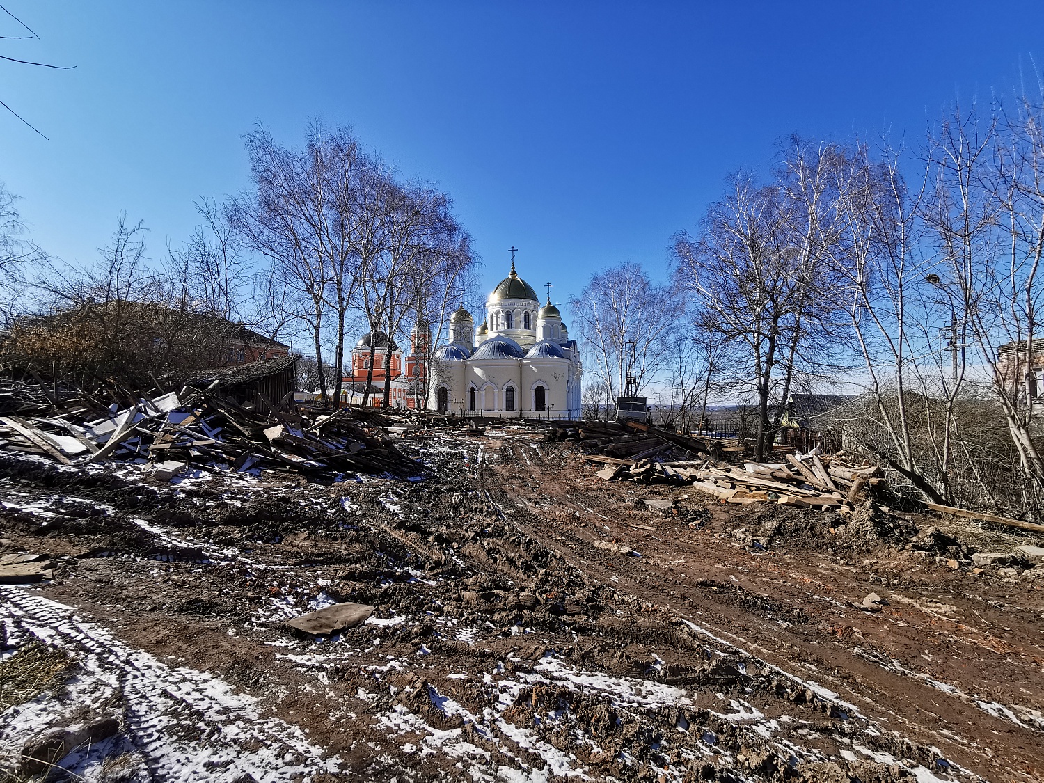 Экологические изыскания на территории Никитского монастыря, Москва